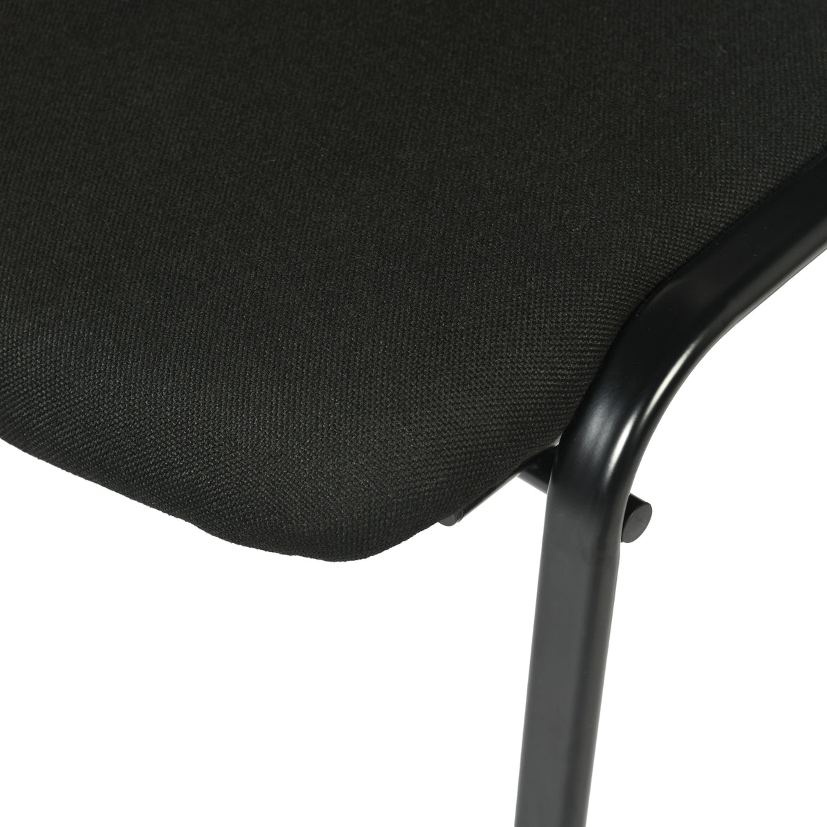 Modern Office Chair, Fabric Upholstery, Metal Frame - JACA