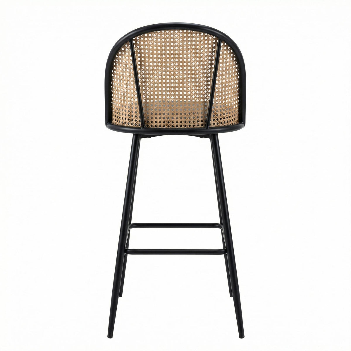 Otopolypus Modern Black Metal Bar Chair - KRYX
