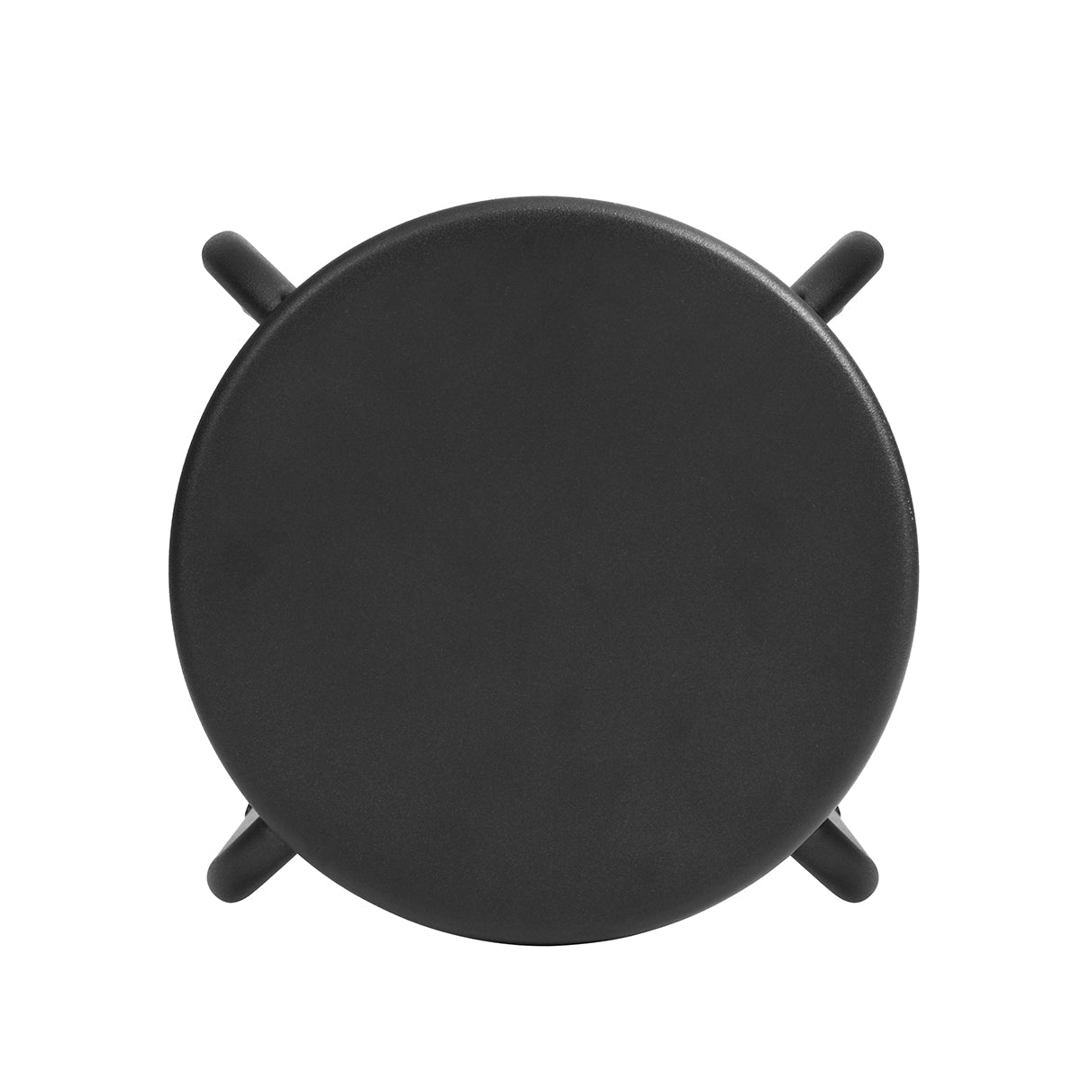 Modern Black Steel Chair - Breana BLK