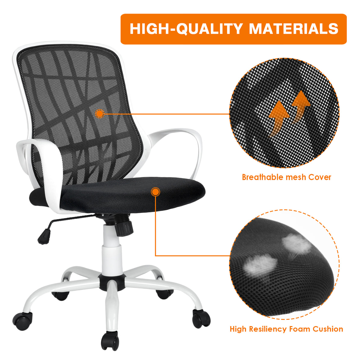 Desert Mesh Cover Office Chair