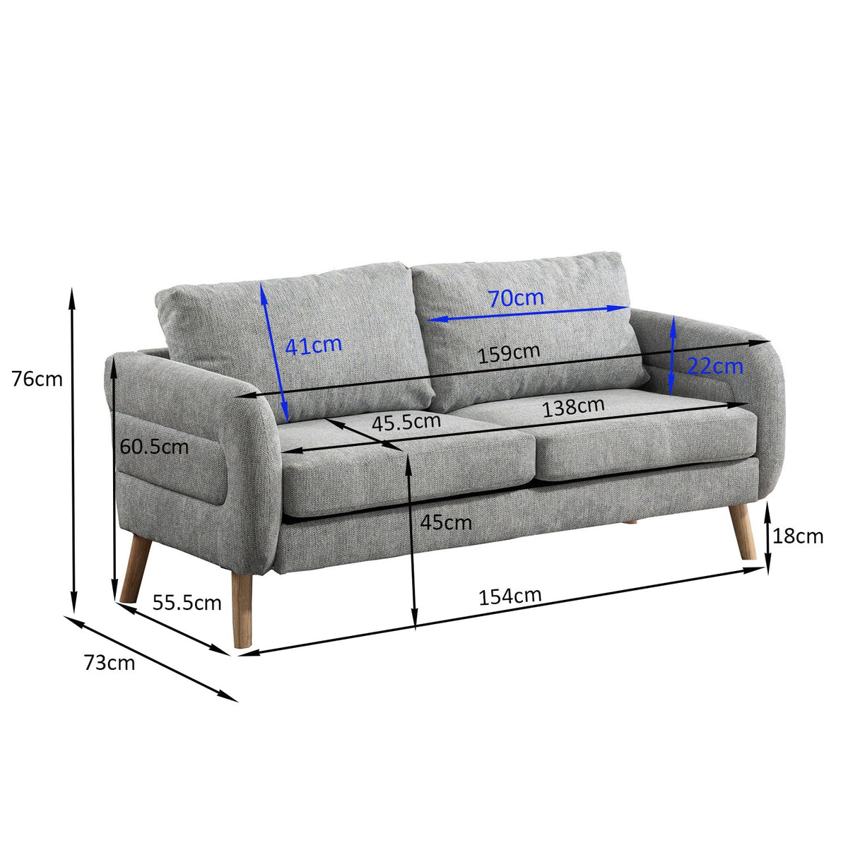 Foal 2 Seater Sofas