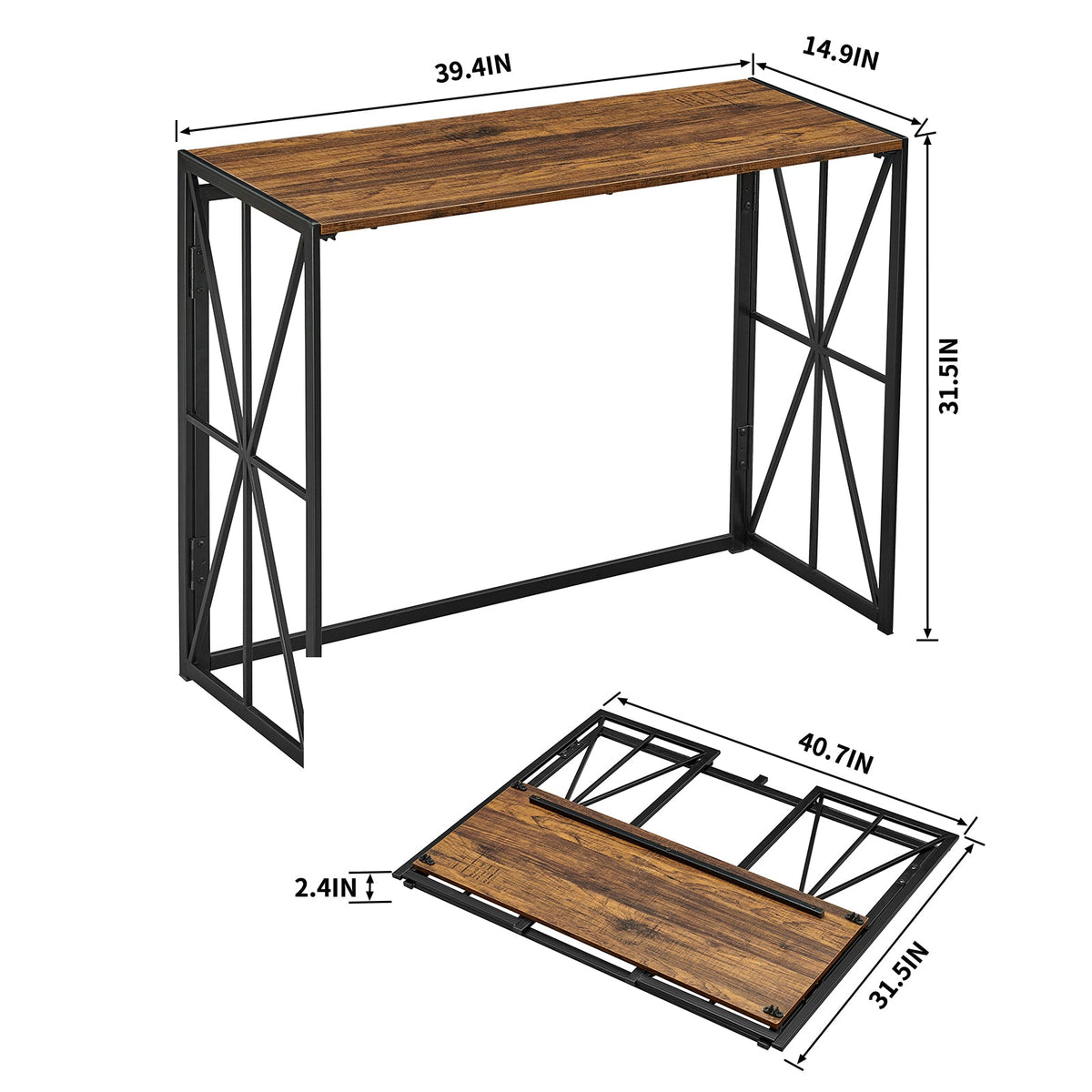 Hores Foldable Console Table