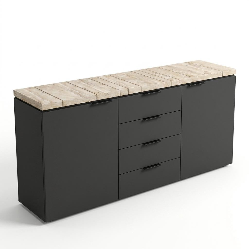 Modern Sideboard, Sleek Storage Cabinet - ILYX