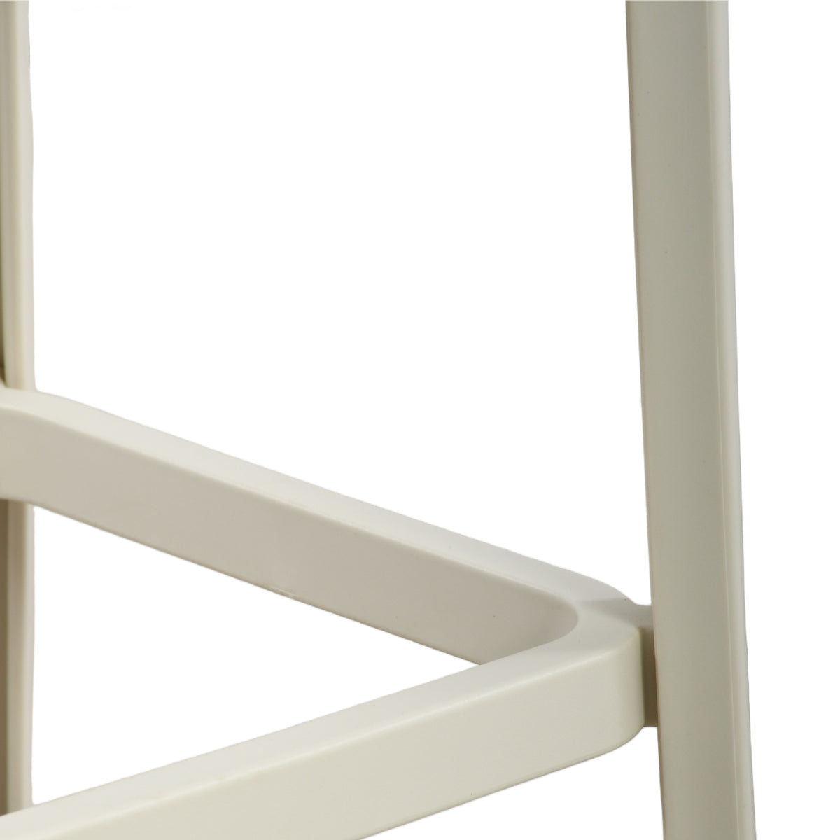Modern Minimalist Barstool, Full PP Construction - KARI