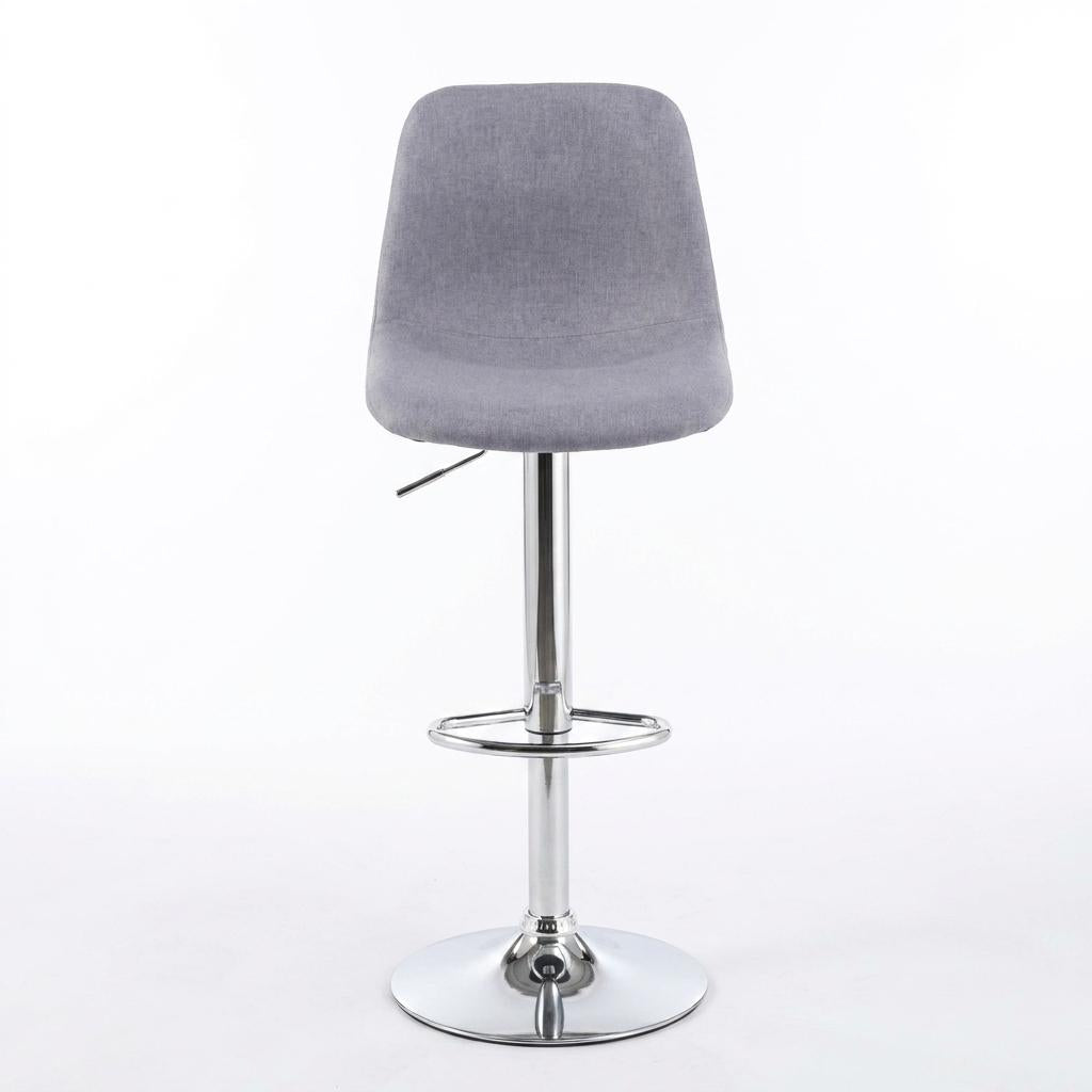 Modern Adjustable Grey Barstool - LITTLESPOON