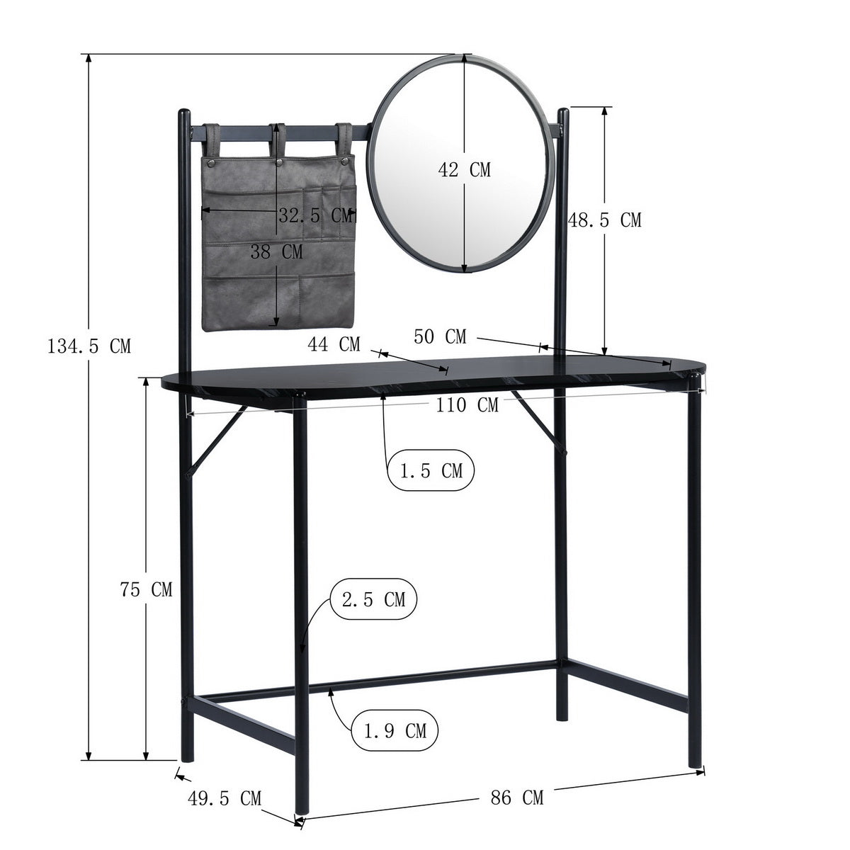 Looney Makeup Vanity