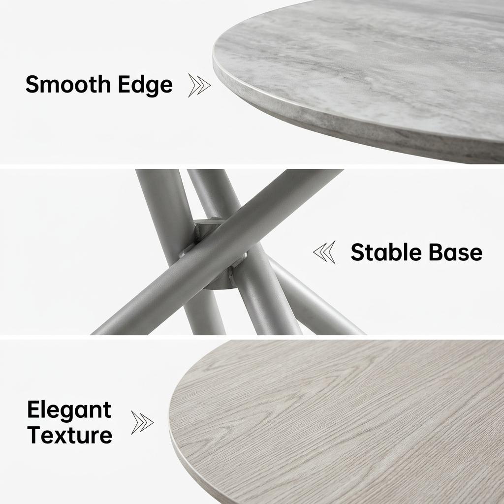 Modern Beige Table, Sintered Stone Top – LUMA BEIGE