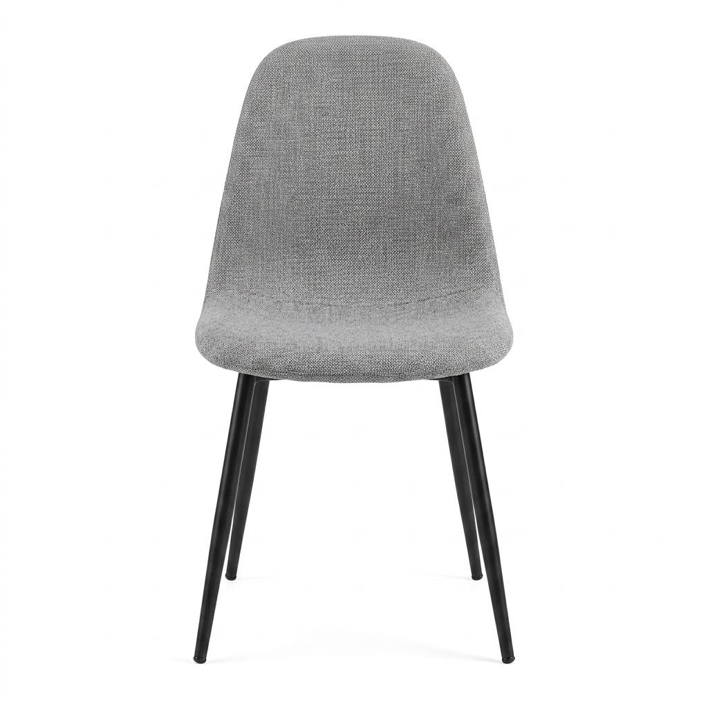 Modern Grey PU Dining Chair - LUNIN FB 2