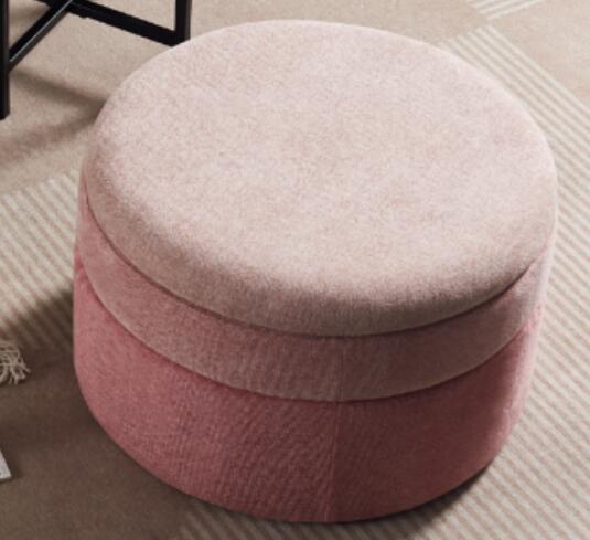 Okie Gradient Pink Ottomans