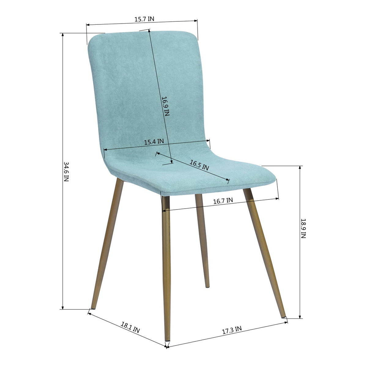 Scargill Terry Fabric Dining Chair