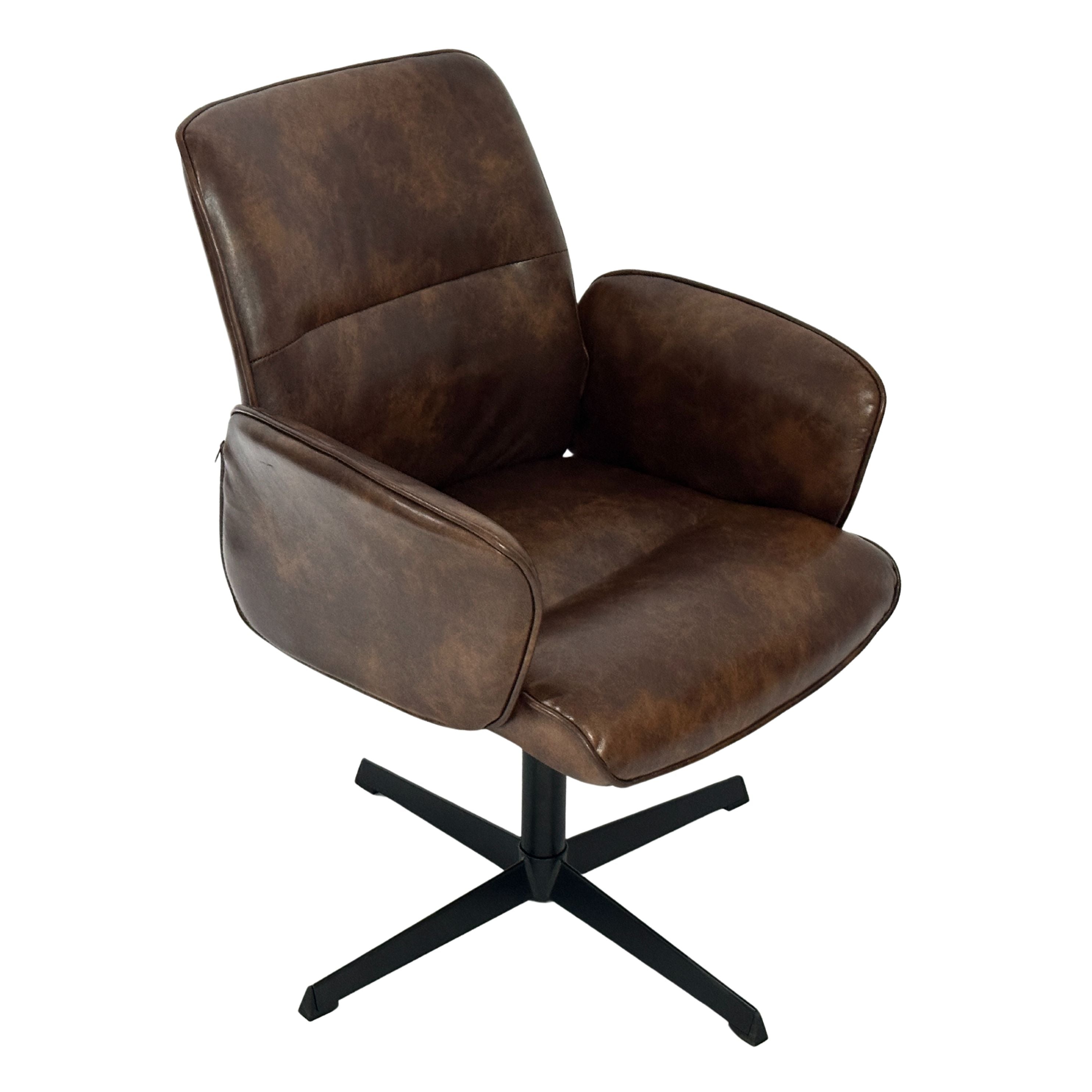 Thomasina Relax Faux Leather Accent Chairs
