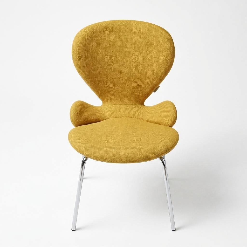 Modern Yellow Bentwood Dining Chair Set – VIVI 2PCS YELLOW