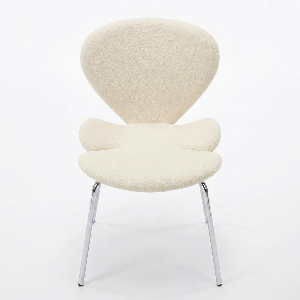 Modern Bentwood Dining Chair, Fabric Upholstery - VIVI 2PCS