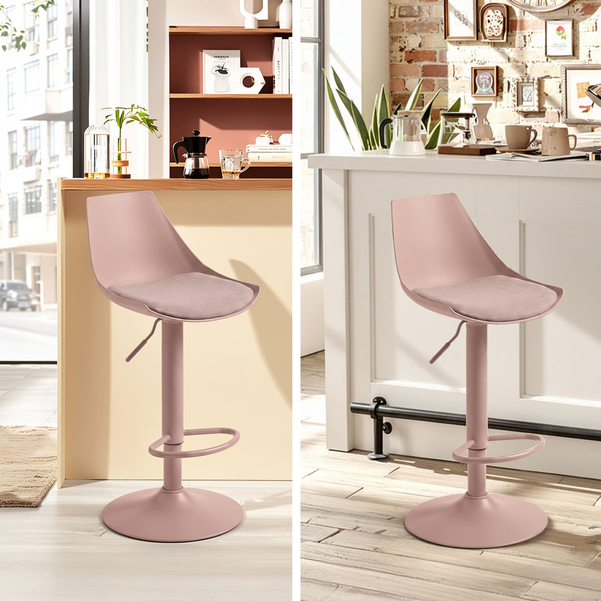 Protestantize Modern Adjustable Bar Stool - ZENI