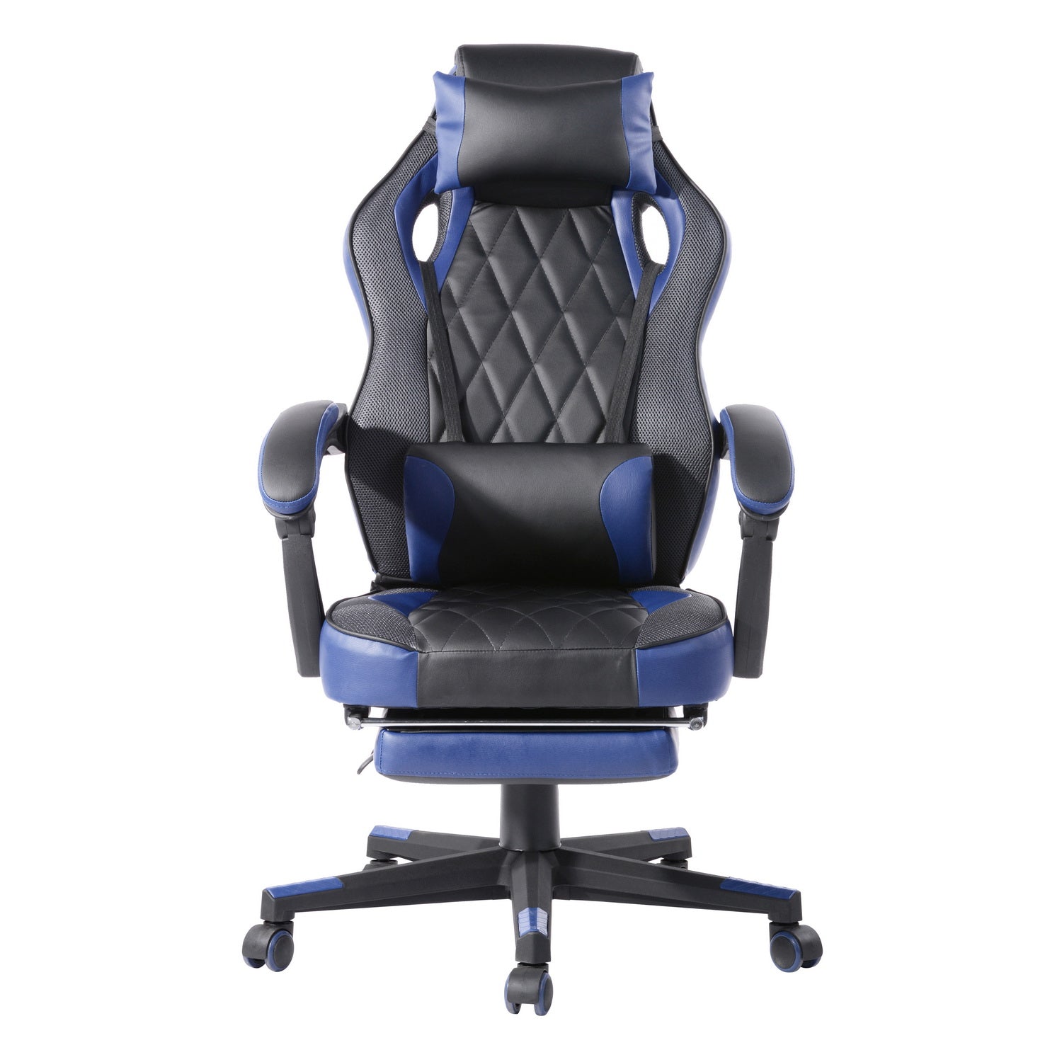 Burgendy Blue Game Chairs