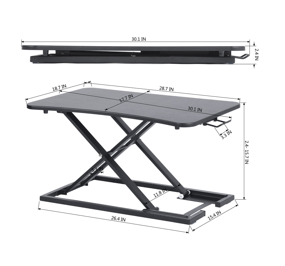 Drag Mattbk Laptop Table