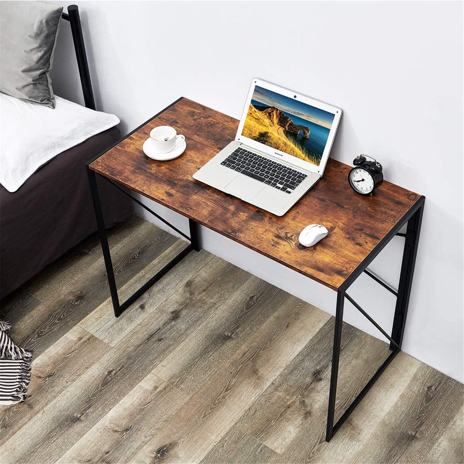 Harper Vintage Brown Office Desk