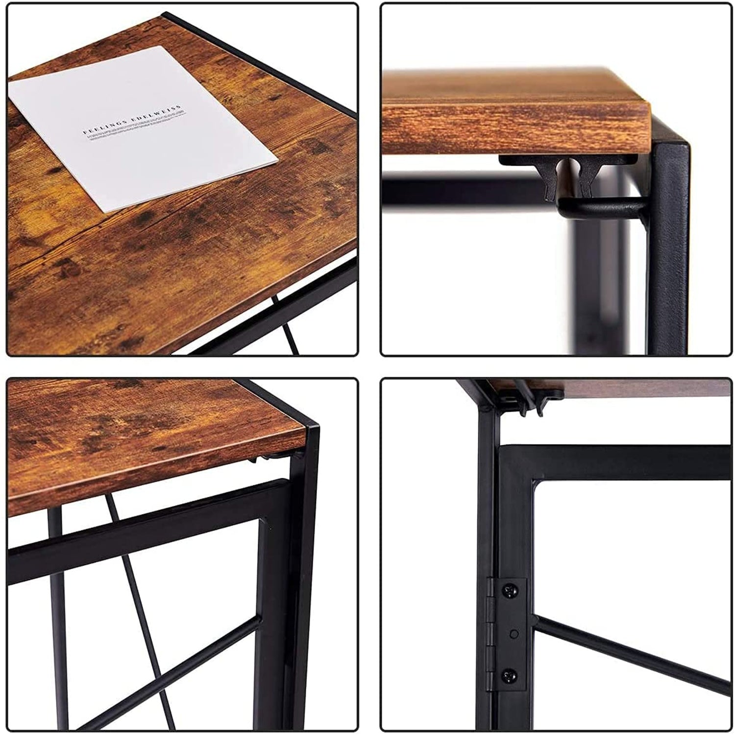 Harper Vintage Brown Office Desk