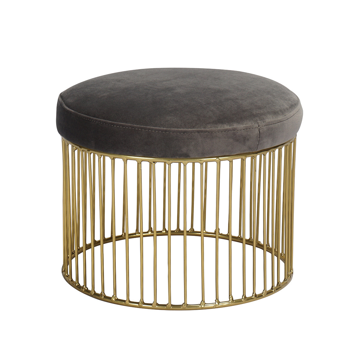 Hayward Grey Ottomans
