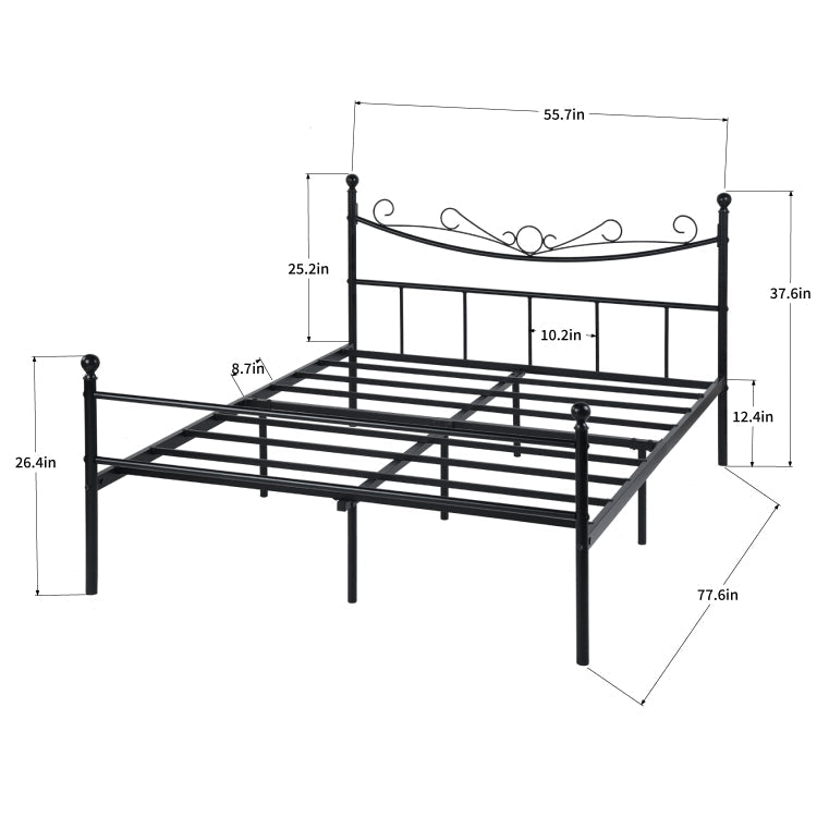 Lubin Double Black Beds