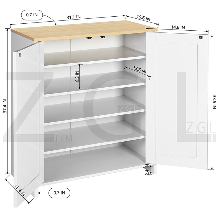 Malvales Shoe Cabinet Shoe Storage
