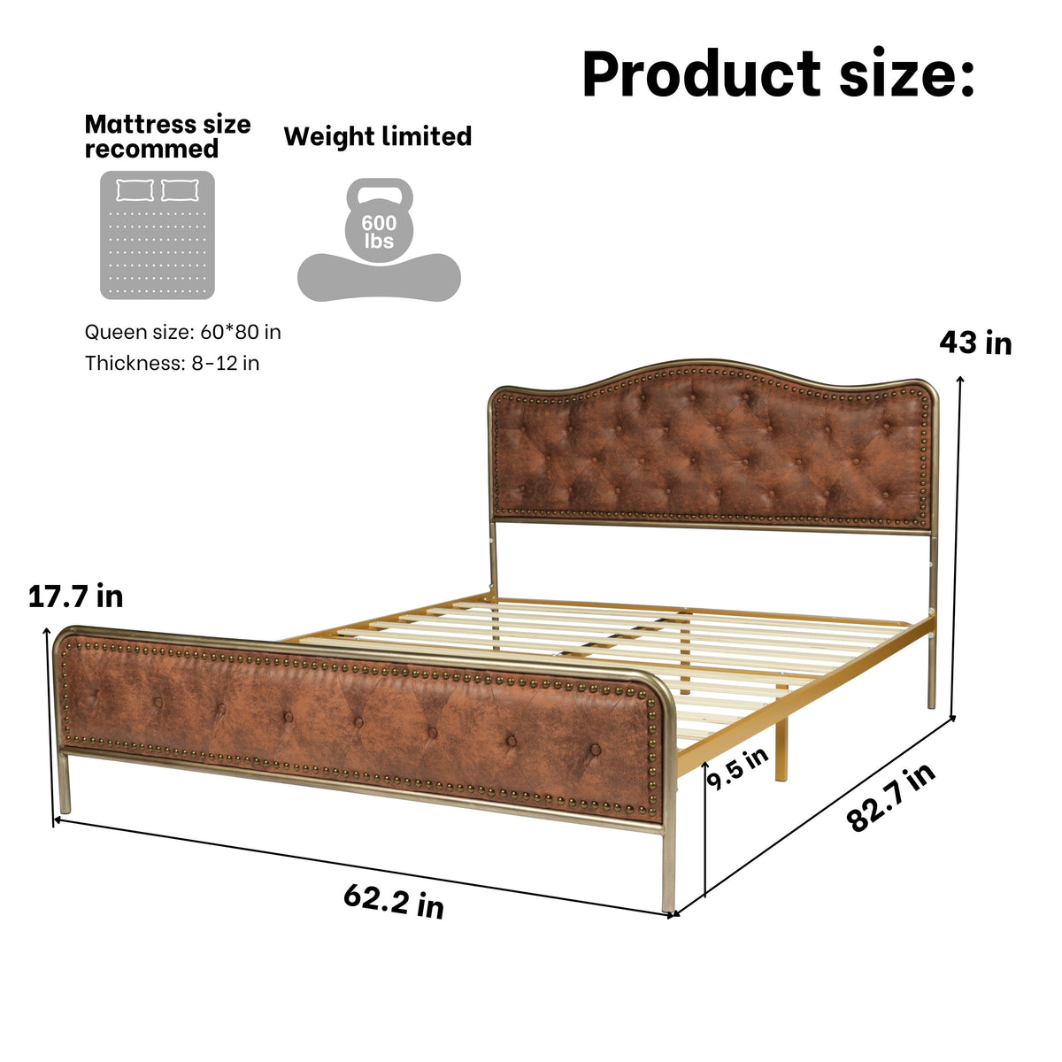 Merle Queen Suede Beds