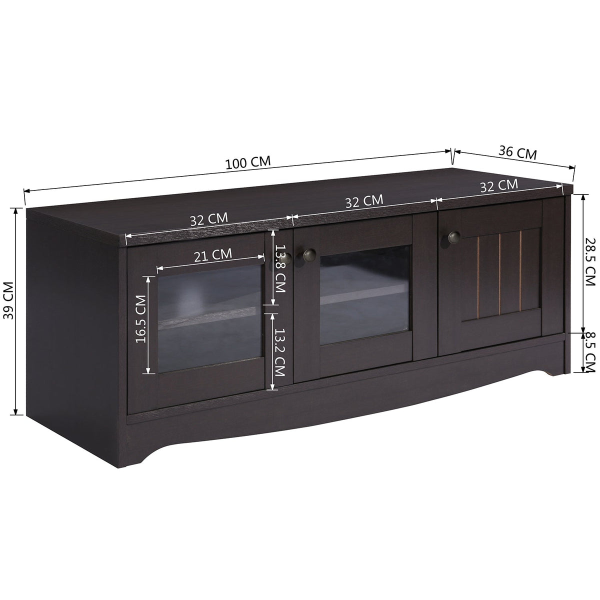 Thanoes Tv Stand 100Cm Tv Stands