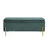 Tudor Green Ottoman