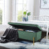 Tudor Green Ottoman