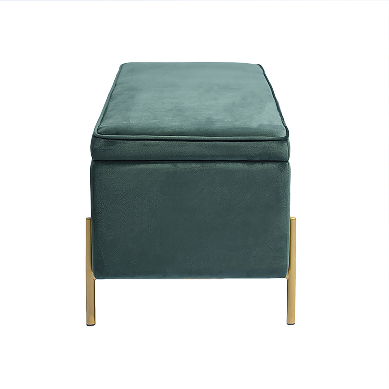 Tudor Green Ottoman