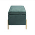 Tudor Green Ottoman