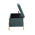Tudor Green Ottoman