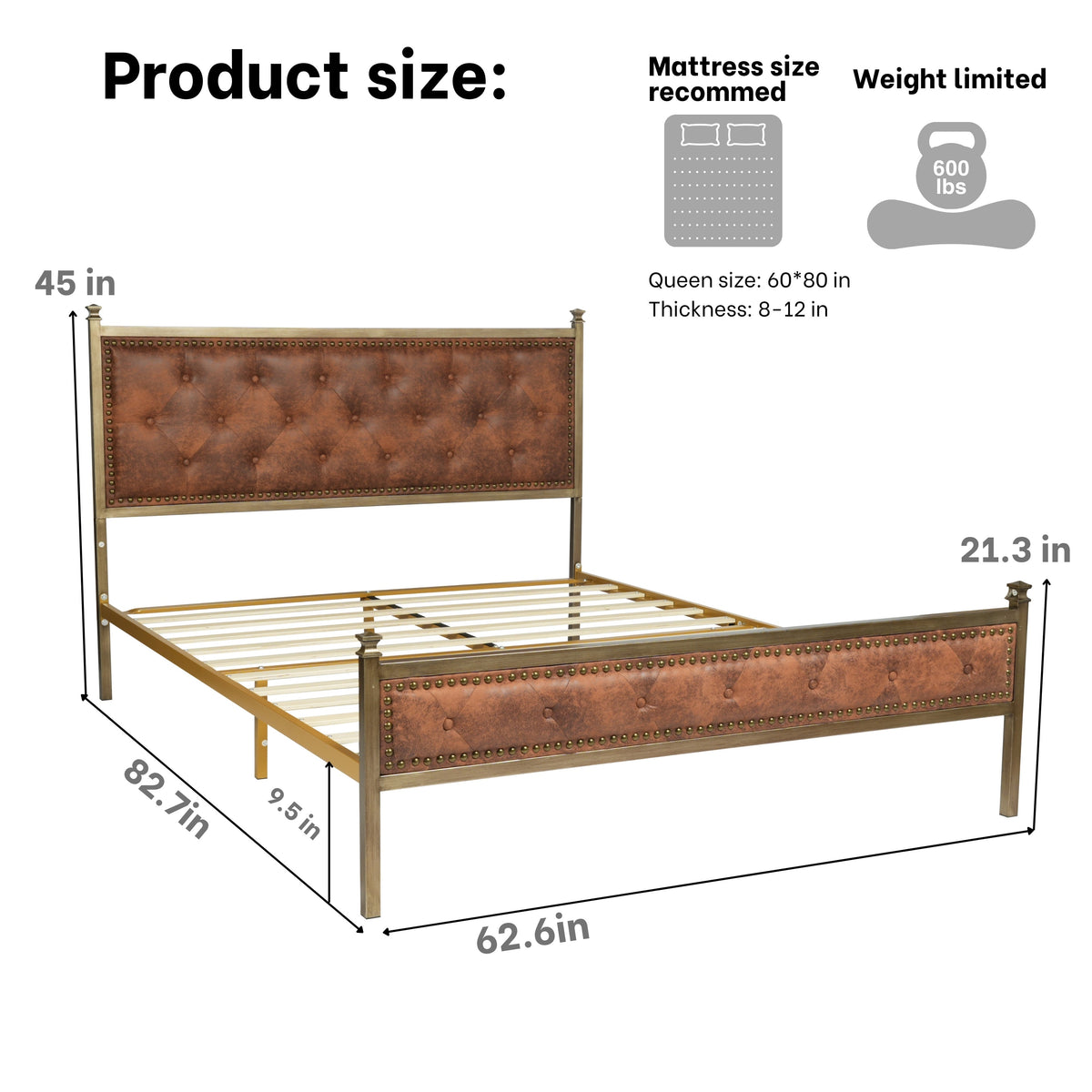 Veleda Queen Suede Beds