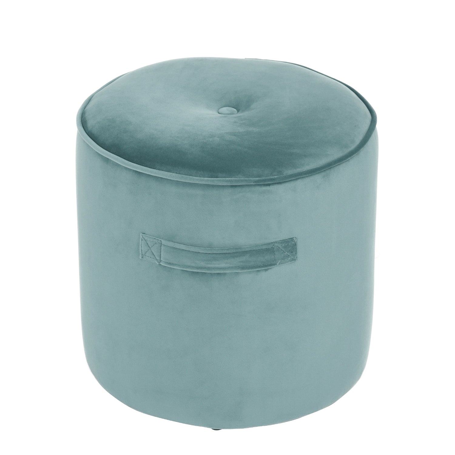 Waihi Handle Aqua  Ottomans