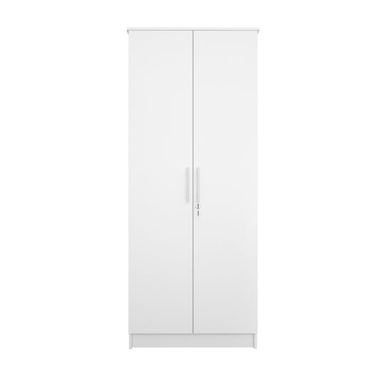 Ndidi White Armoires & Wardrobes