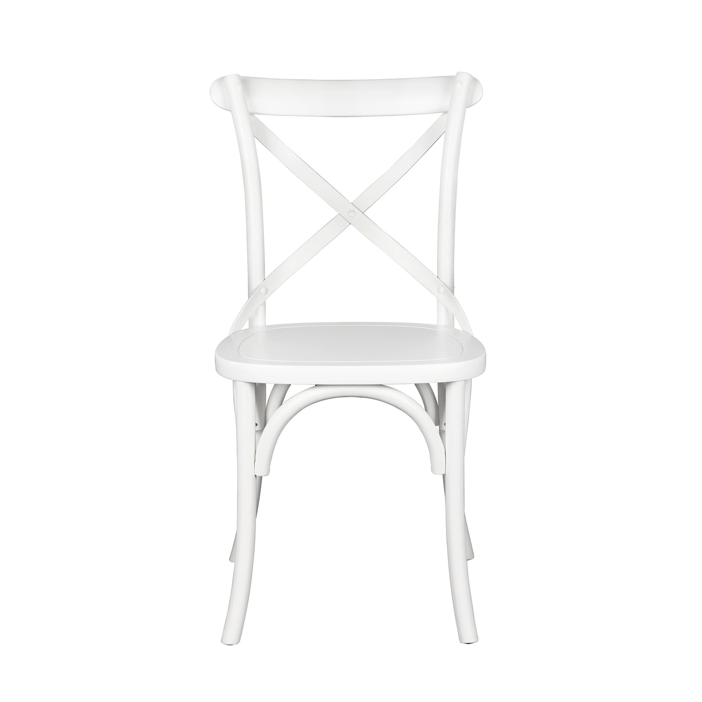 Modern Beech Wood Dining Chair - TARA-WHITE