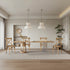 Modern Natural Beech Dining Chair - TARA-NATURAL