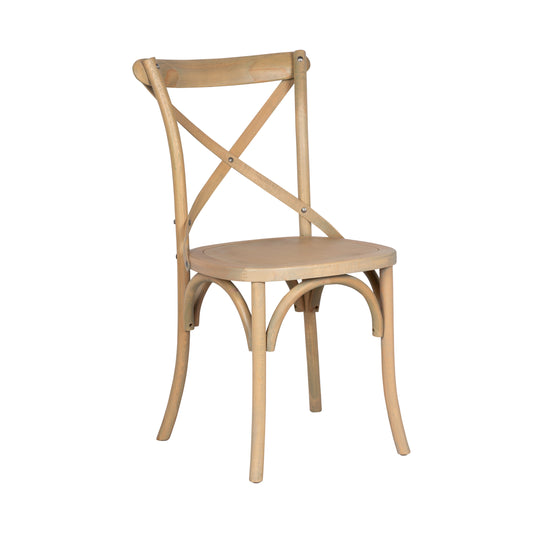 Modern Natural Beech Dining Chair - TARA-NATURAL