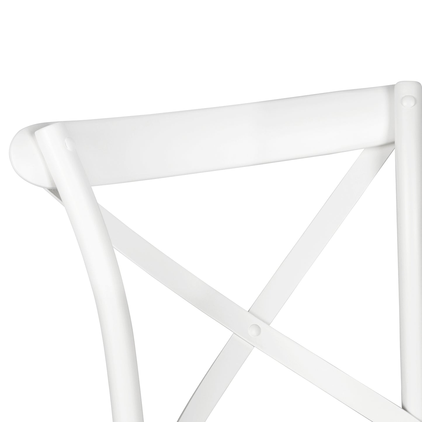 Modern Beech Wood Dining Chair - TARA-WHITE