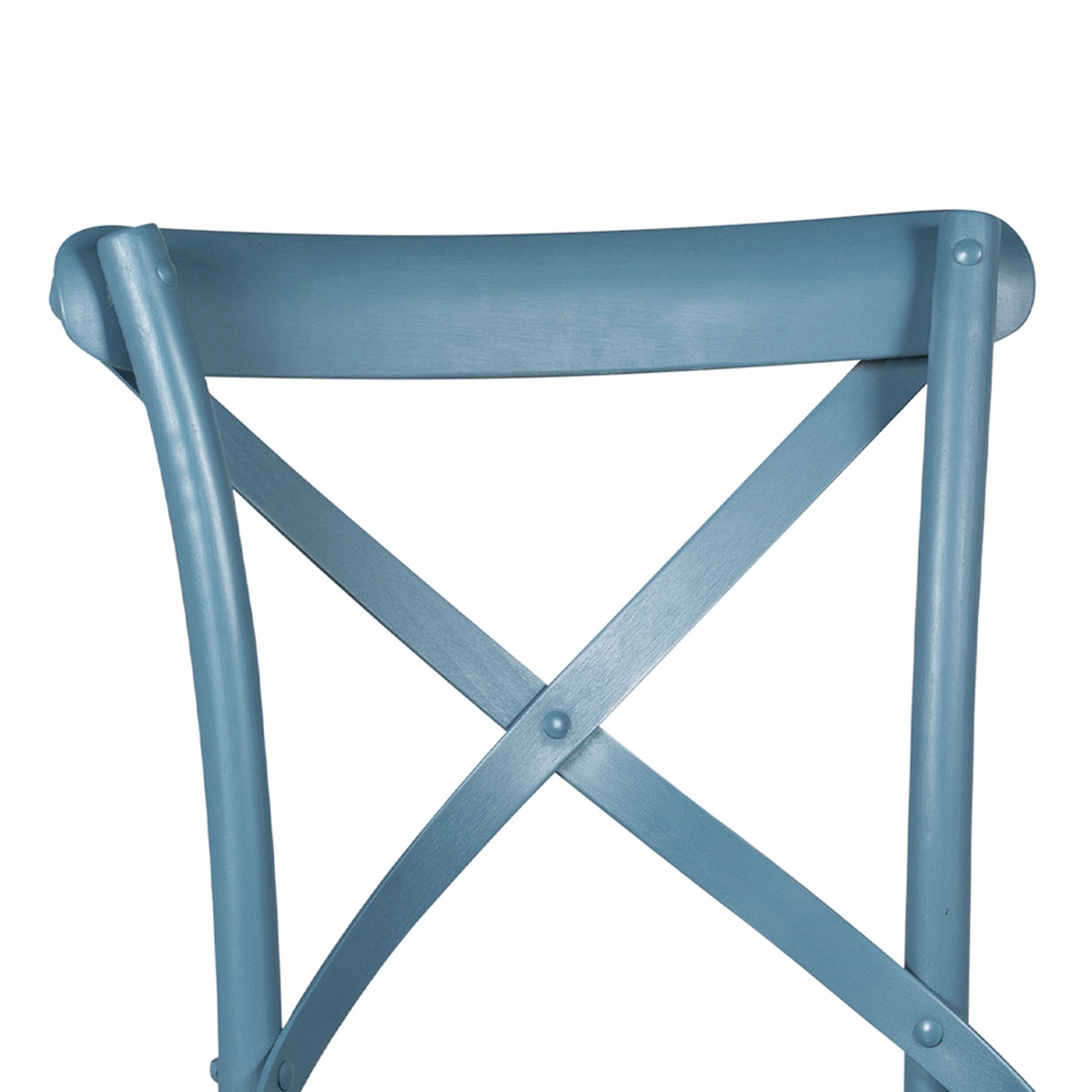 Modern Blue Beech Wood Dining Chair - TARA-BLUE