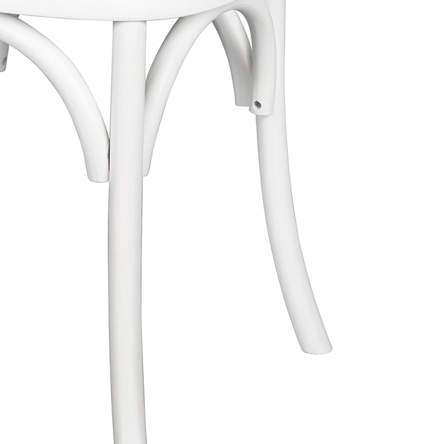 Modern Beech Wood Dining Chair - TARA-WHITE