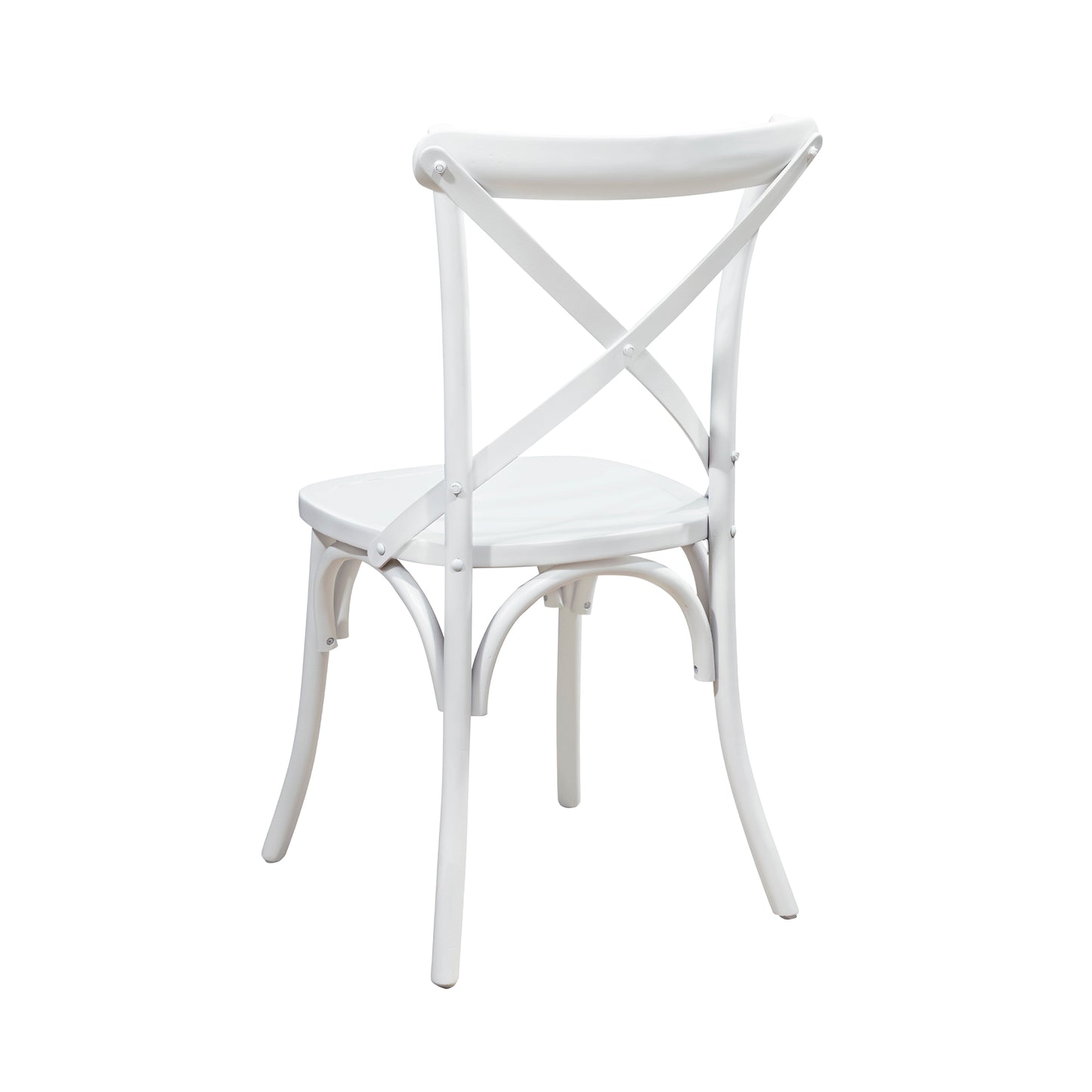 Modern Beech Wood Dining Chair - TARA-WHITE