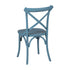 Modern Blue Beech Wood Dining Chair - TARA-BLUE