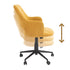 Modern Ergonomic Fabric Office Chair - TEMA MUSTARD