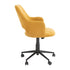 Modern Ergonomic Fabric Office Chair - TEMA MUSTARD