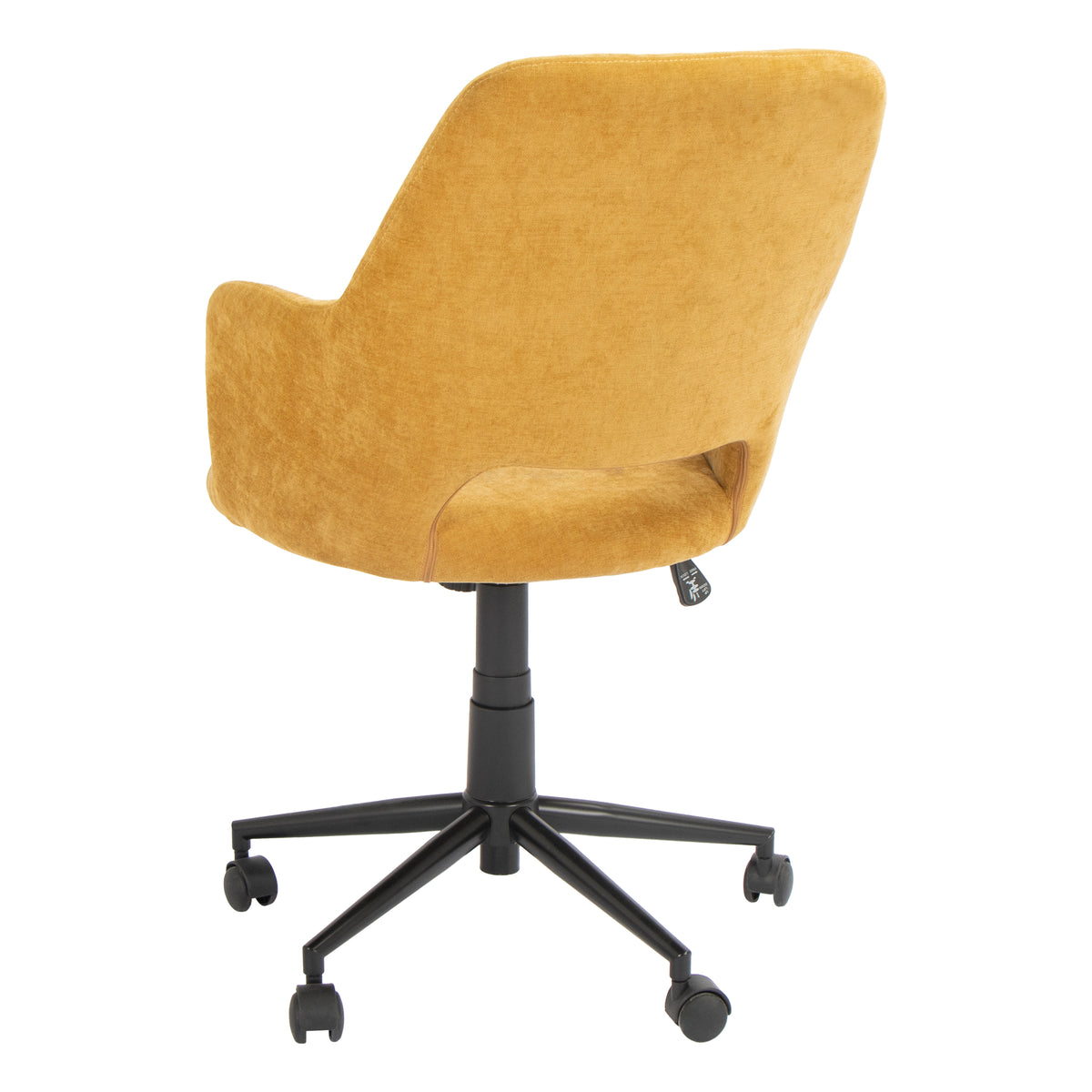 Modern Ergonomic Fabric Office Chair - TEMA MUSTARD