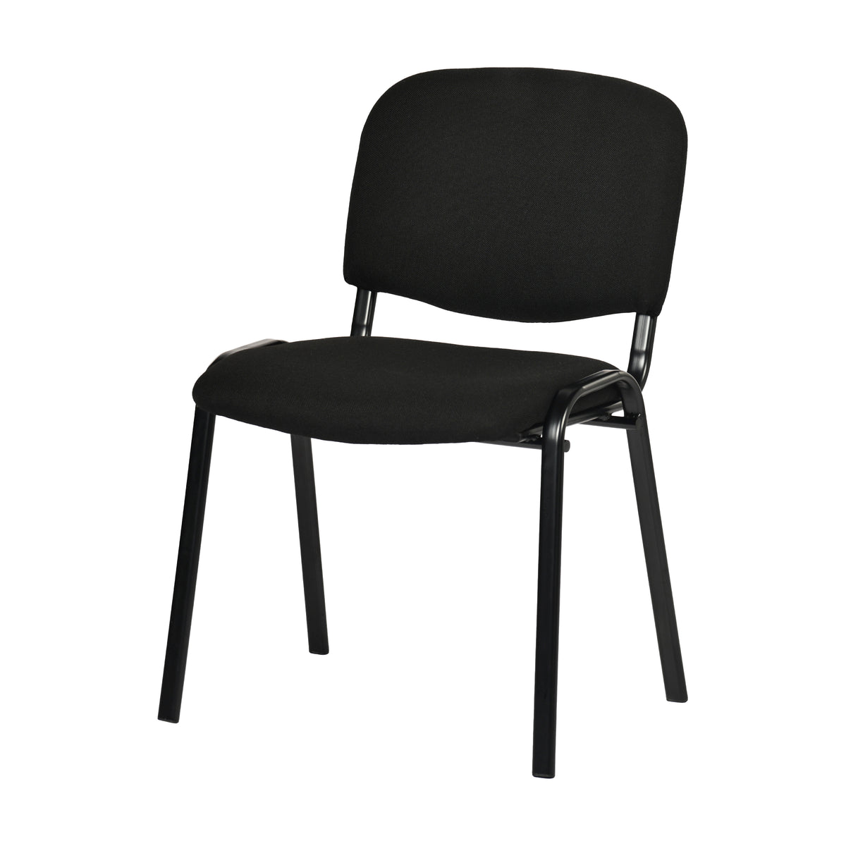 Modern Office Chair, Fabric Upholstery, Metal Frame - JACA