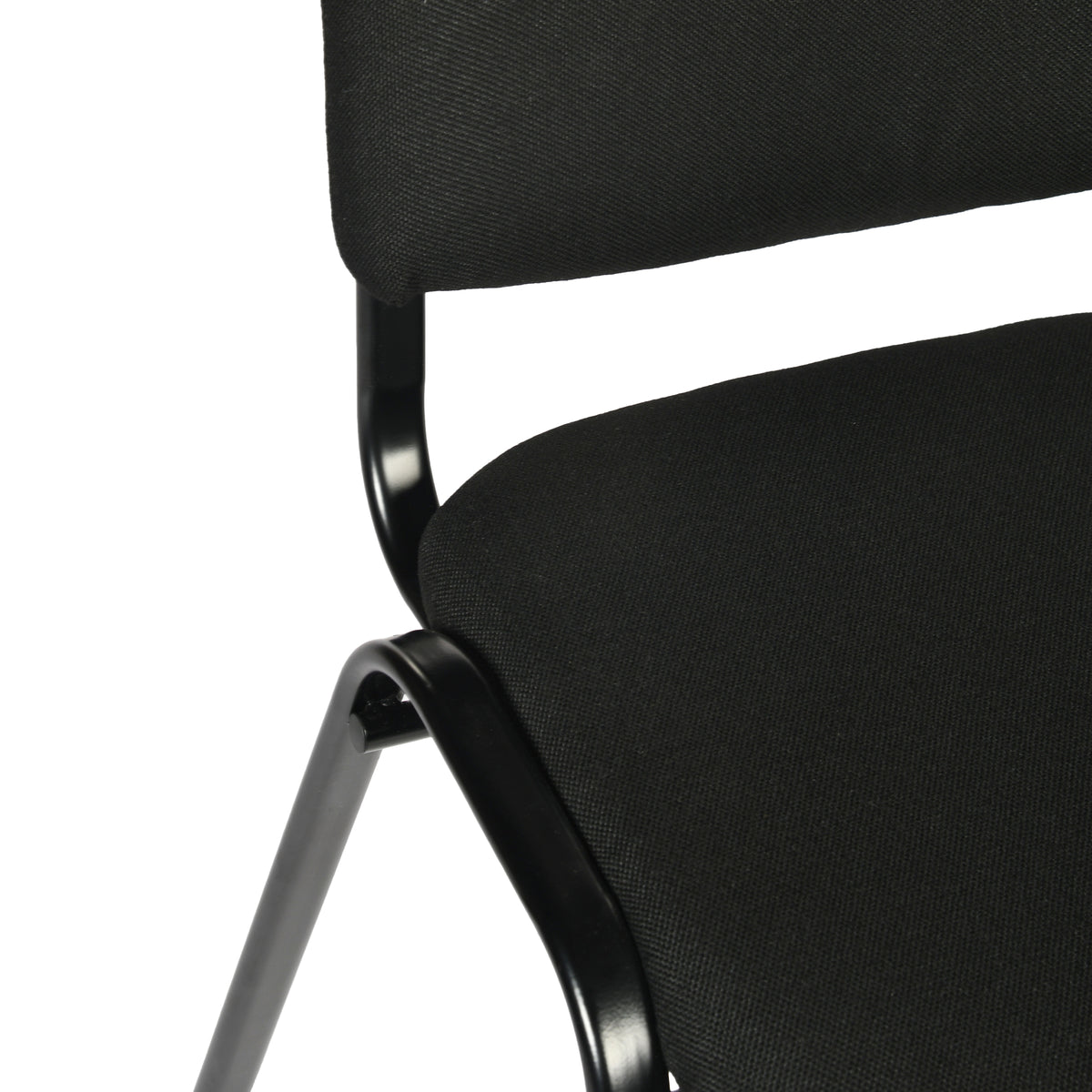 Modern Office Chair, Fabric Upholstery, Metal Frame - JACA