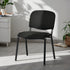 Modern Office Chair, Fabric Upholstery, Metal Frame - JACA