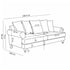 Modern Beige Fabric, Wooden Frame Sofa - ELAITH 3.5 SEAT